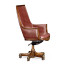 Edwardian High Backed Walnut Office Chair