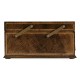 Victorian Style Walnut Letter Tray with Drawer