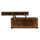 Victorian Style Walnut Letter Tray with Drawer