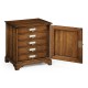 Desktop letter cabinet (Walnut)