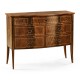 Biedermeier Bow Front Chest