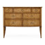 Biedermeier bow front chest of drawers (Birch)