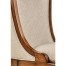 High Curved Back Walnut Dining Side Chair