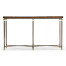 Argentinian Walnut Parquetry & Iron Console