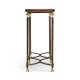 Argentinian Walnut Parquetry & Iron Console