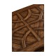 Argentinian Walnut Parquetry & Iron Console