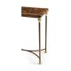 Argentinian Walnut Parquetry & Iron Console