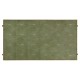 Green Faux Shagreen Coffee Table with Gilded Base