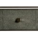 Anthracite Faux Shagreen & Bronze Console