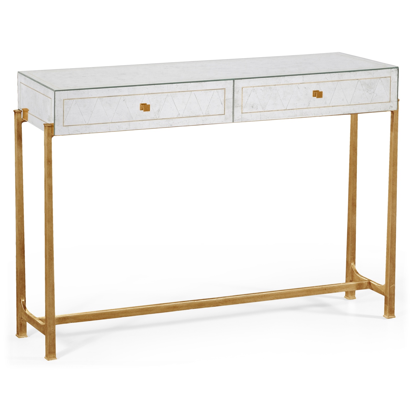 Églomisé & Gilded Console