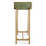 Green Faux Shagreen & Gilded Console 