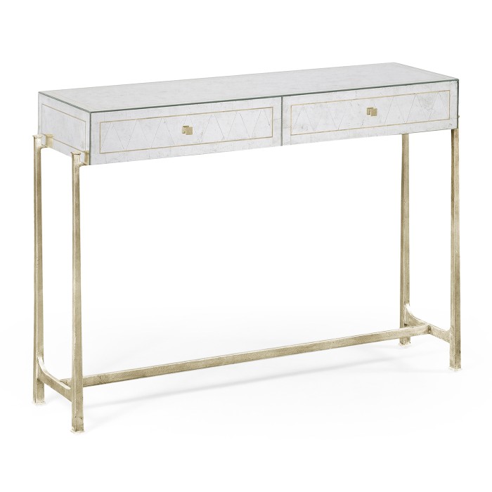 Églomisé & Silver Console