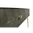 Faux Anthracite Shagreen & Silver Console