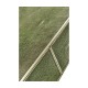 Green Faux Shagreen & Silver Console