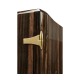 Rectangular Curved Art Deco Macassar Ebony High Lustre Sideboard