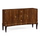 Art Deco High Lustre Curved Sideboard 