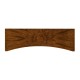 Art Deco Satin Curved Sideboard 