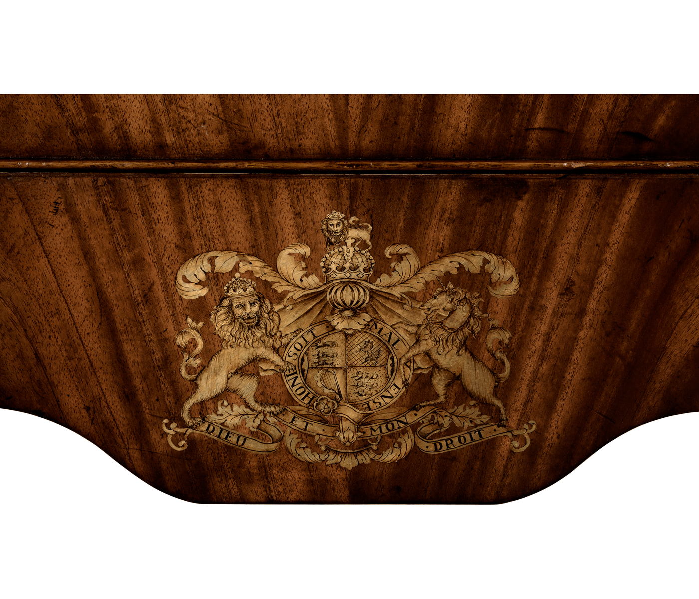 George I Chest Drawers with Royal Crest