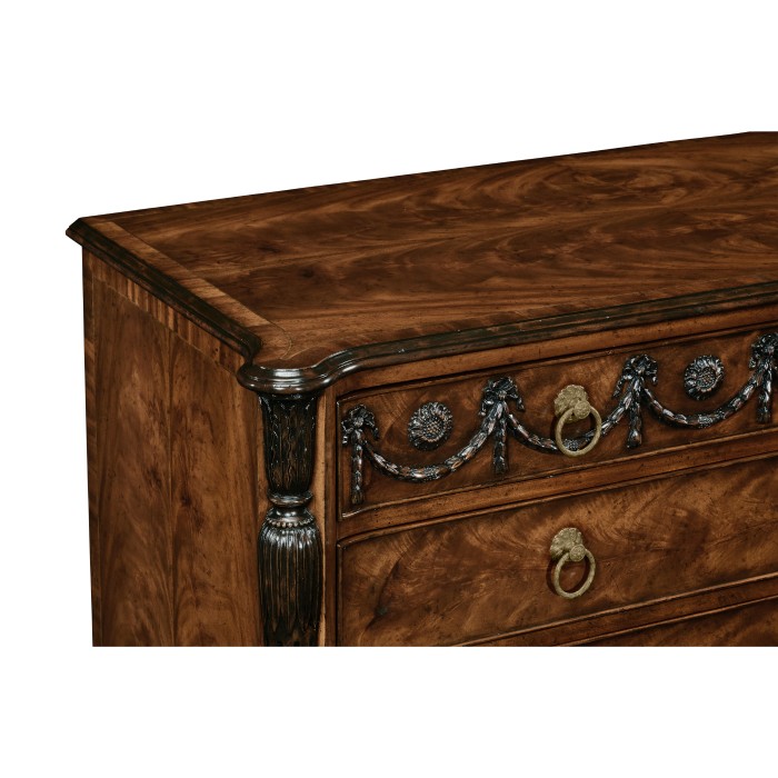 Neo-Classical Mahogany Chest of Drawers