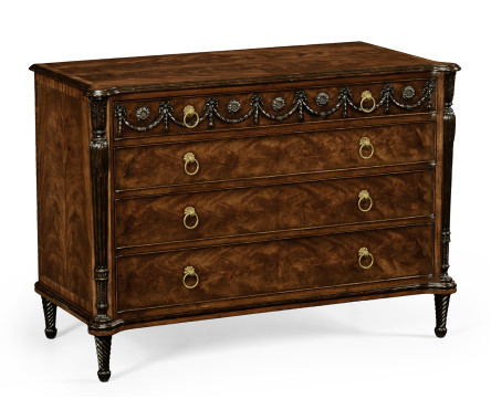 Neo-Classical Mahogany Chest of Drawers