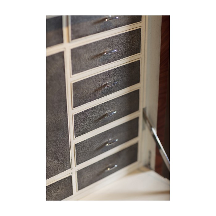 Art Deco Macassar Ebony High Lustre Secretaire