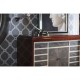 Art Deco Satin Secretaire with Brass