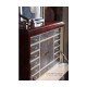 Art Deco style secretaire with stainless steel (High lustre)