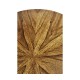 Argentinian walnut veneered oval side table