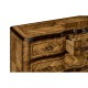 Large argentinian walnut chest of drawers