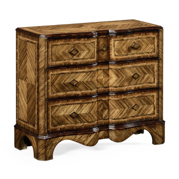 Large argentinian walnut chest of drawers