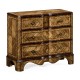 Large argentinian walnut chest of drawers