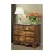 Large argentinian walnut chest of drawers