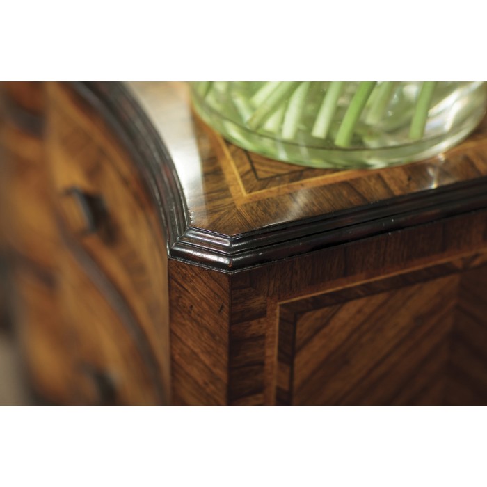 Large argentinian walnut chest of drawers