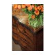 Large argentinian walnut chest of drawers