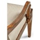 Regency Crotch Walnut Curved Back Arm Chair