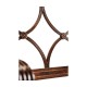 Regency Mahogany Curved Back Arm Chair