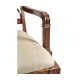 Regency Mahogany Curved Back Arm Chair