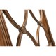 Regency Crotch Walnut Curved Back Side Chair