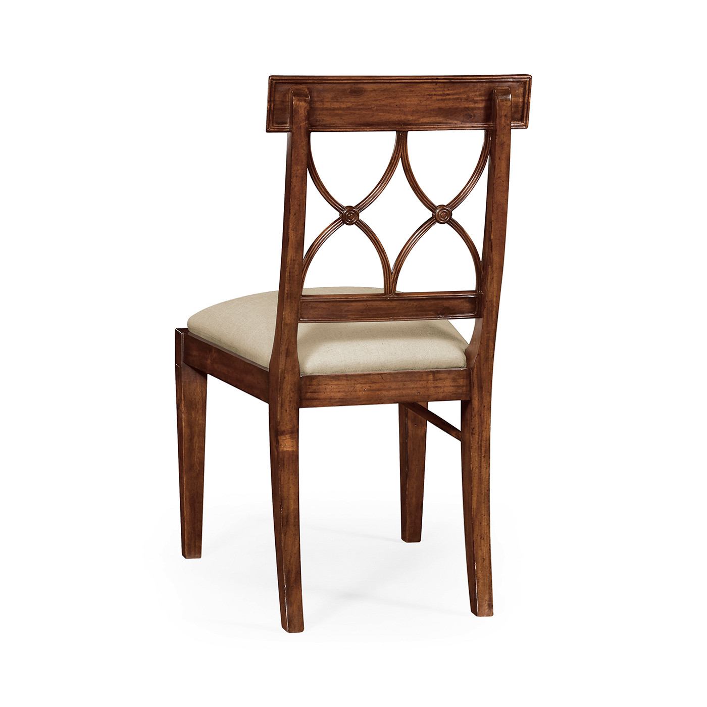 Regency Mahogany Curved Back Side Chair
