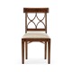 Regency Mahogany Curved Back Side Chair