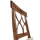 Regency Mahogany Curved Back Side Chair
