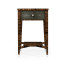 Anthracite Shagreen Rectangular Side Table