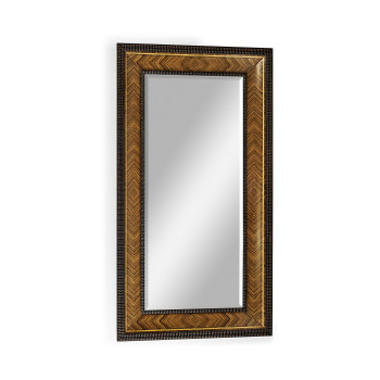 Gadrooned Floor Standing Mirror