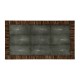 Faux Macassar Ebony & Anthracite Faux Shagreen Chest of Drawers
