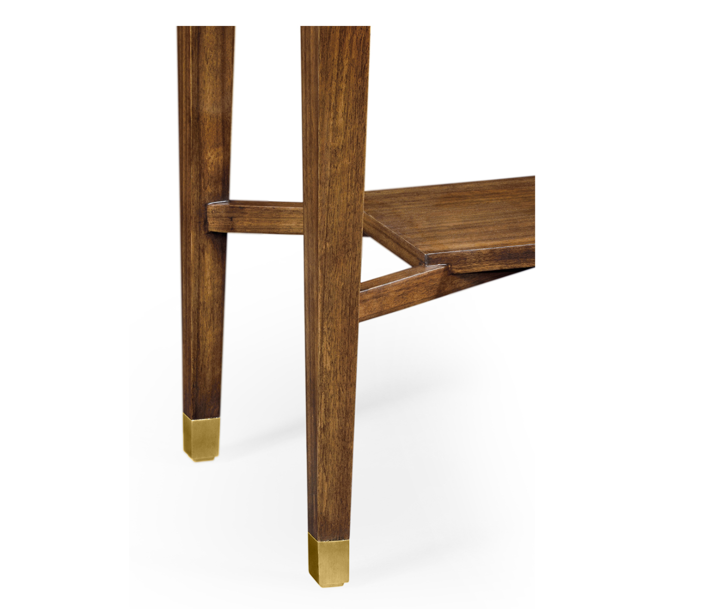 Ivory Faux Shagreen Console