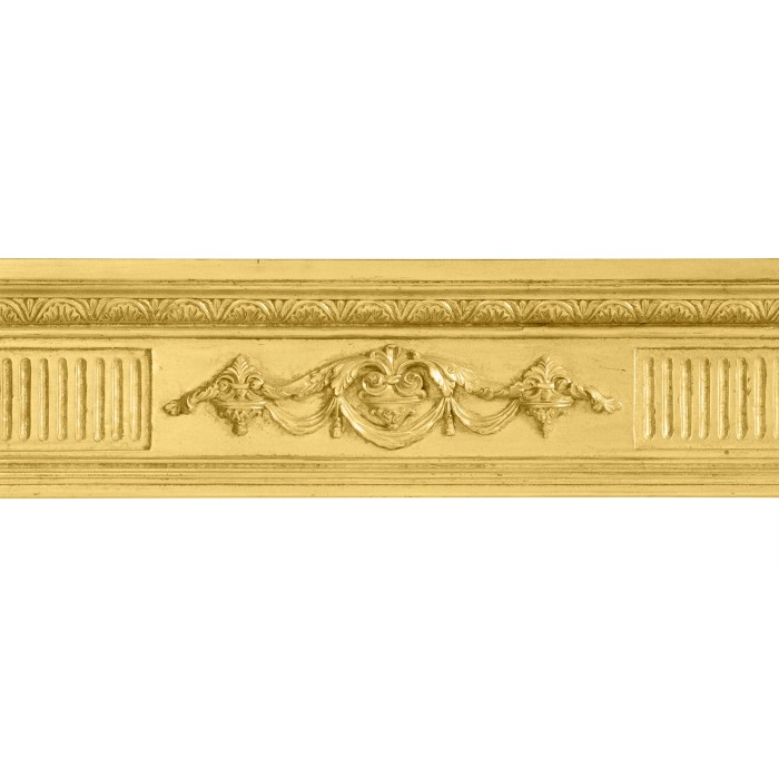 Empire style gilded floor mirror