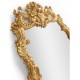Finely carved & gilded rococo style mirror