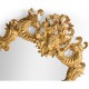 Finely carved & gilded rococo style mirror