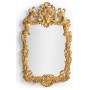 Finely carved & gilded rococo style mirror