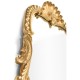 Tall Gilded Mirror with Scallop Shell